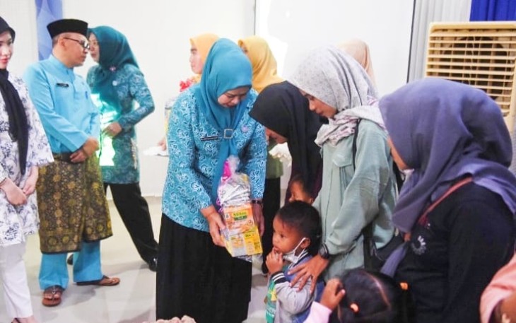 Hafizha Apresiasi Pemprov Kepri, 202 Paket Pencegahan Stunting Didistribusikan ke Bintan