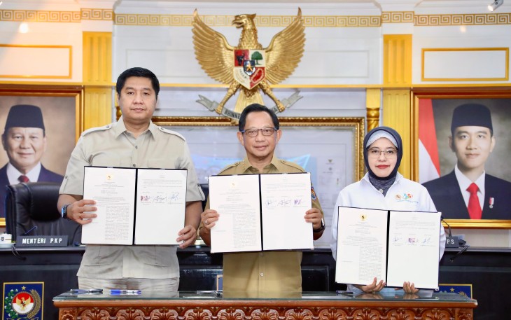 Kemendagri, Kementerian PKP dan BPS Teken MoU Perkuat Basis Data untuk Dukung Program 3 Juta Rumah