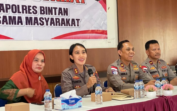 Kapolres Bintan Ajak Masyarakat Menjadi Polisi Bagi Diri Sendiri