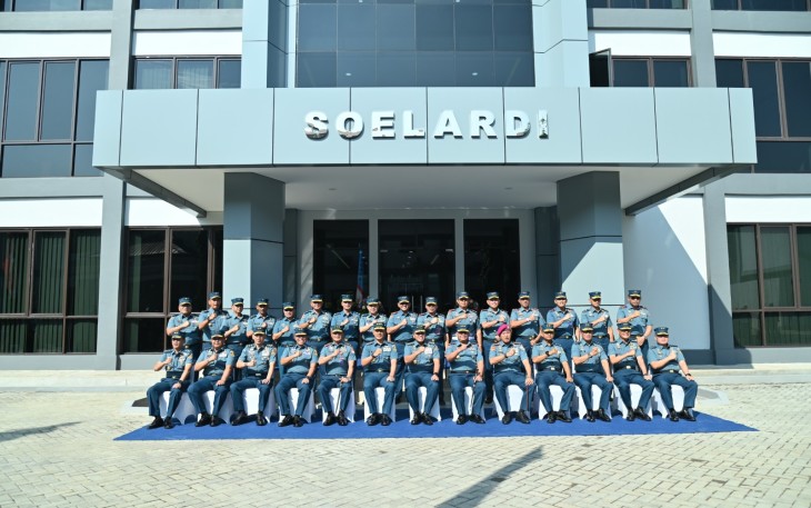 Panglima Kolinlamil Hadiri Peresmian Gedung Pusdikhidros dan Kolam Uji Arus 