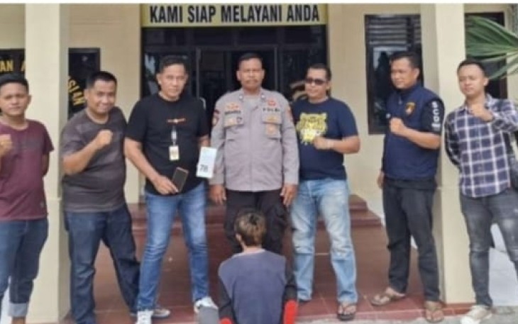 Pelaku Maling Handphone Ditangkap Polisi