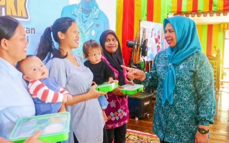 TP PKK Kepri Fokus pada Program Gizi di Penyengat