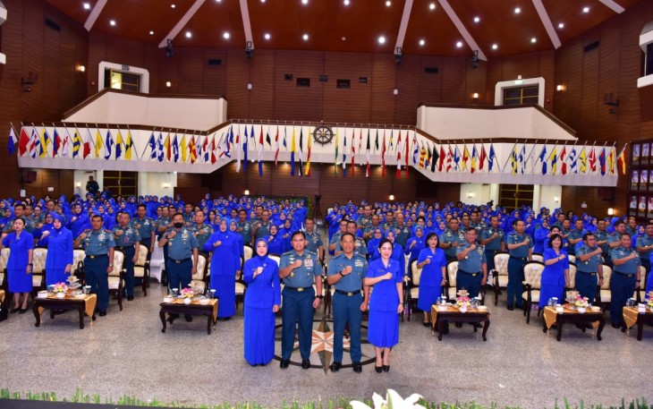 Pangkolinlamil Hadiri Tatap Muka Bersama Kasal Jelang HUT ke-79 Jalasenastri