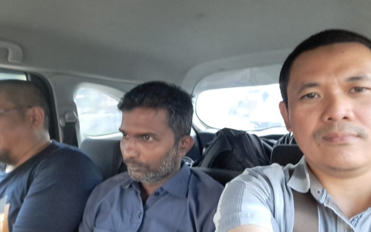 Tim Intelijen Kejagung saat Amankan DPO Anton Selwa Ras