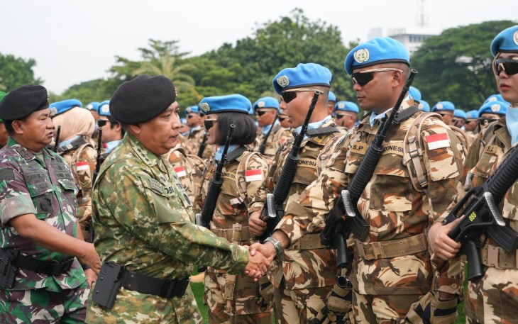 Satgas BGC TNI Konga XXXIX-G MONUSCO TA 2025 Siap Berangkat Ke Kongo 
