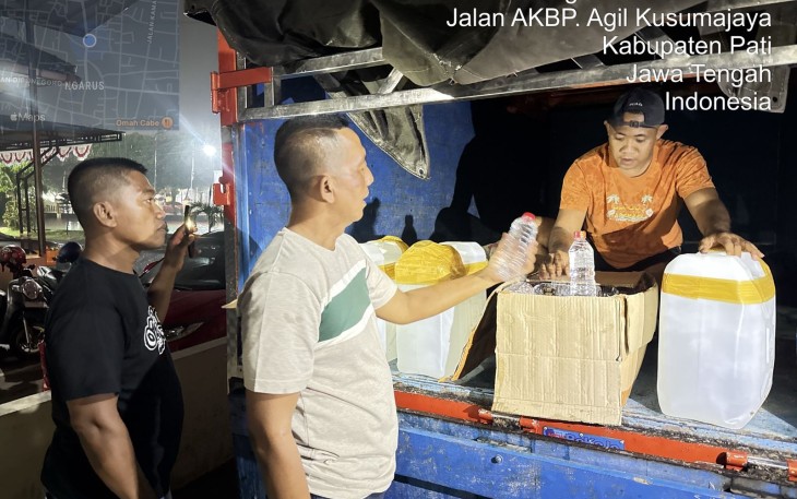 Sat Samapta Polresta Pati menggelar kegiatan rutin preemtif dan penegakan hukum (Gakkum) di wilayah Kabupaten Pati, Senin malam (11/8/2025)