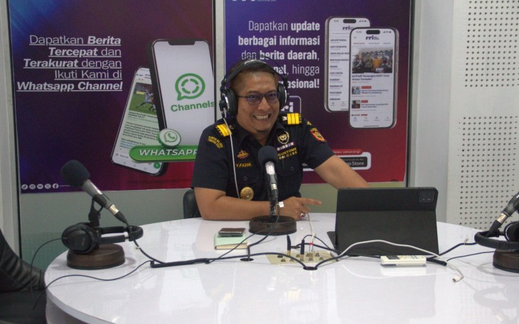 Kepala Seksi Kepatuhan Internal dan Penyuluhan Bea Cukai Lhokseumawe, Vicky Fadian 