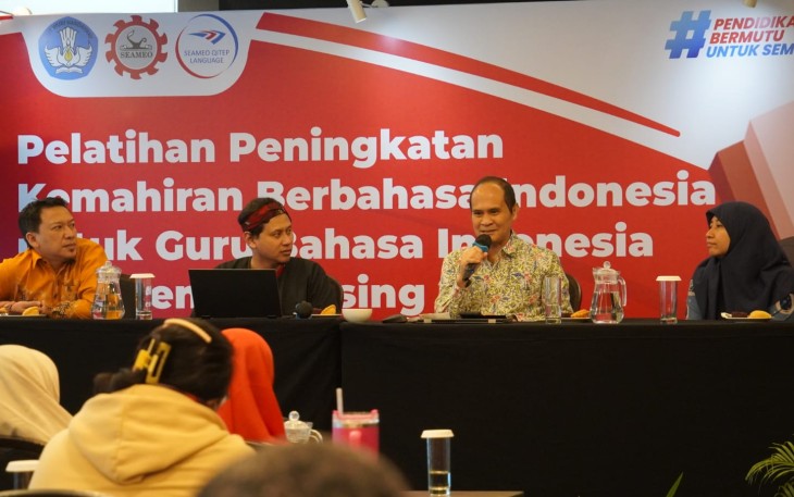 Pelatihan Peningkatan Kemahiran Berbahasa Indonesia bagi Guru BIPA pada 25–28 November 2025 di Jakarta
