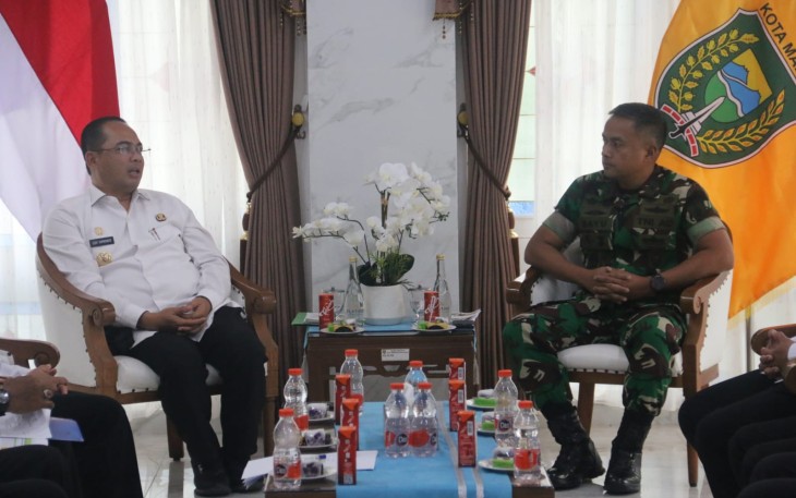 Dandim Madiun Gelar Rapat Koordinasi Swasembada Pangan Bersama Pj Wali Kota Madiun