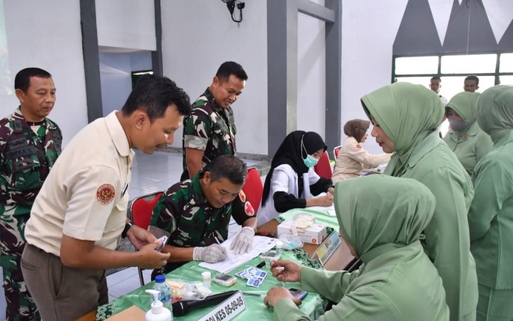 Kodim Ponorogo Adakan Bakti Kesehatan Pengobatan Umum