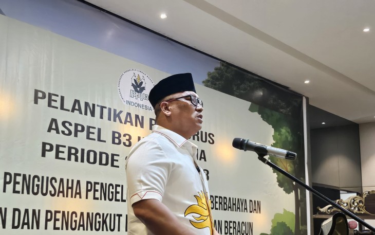 Wakil Gubernur Kepulauan Riau Nyanyang Haris Pratamura menghadiri pelantikan pengurus Asosiasi Pengusaha Limbah (ASPEL) Bahan Beracun Berbahaya (B3) Indonesia periode 2025–2028 yang digelar di Hotel Said Baram Center, Kota Batam, Senin (16/6)