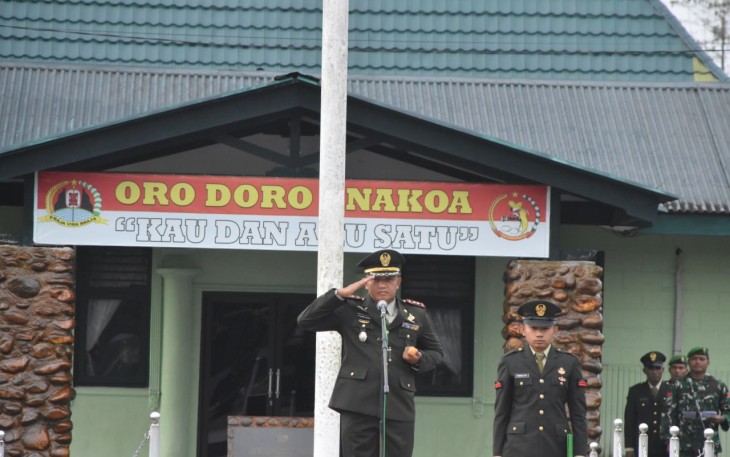 Dandim 1710/Mimika Pimpin Upacara Hari Kesaktian Pancasila Tahun 2025