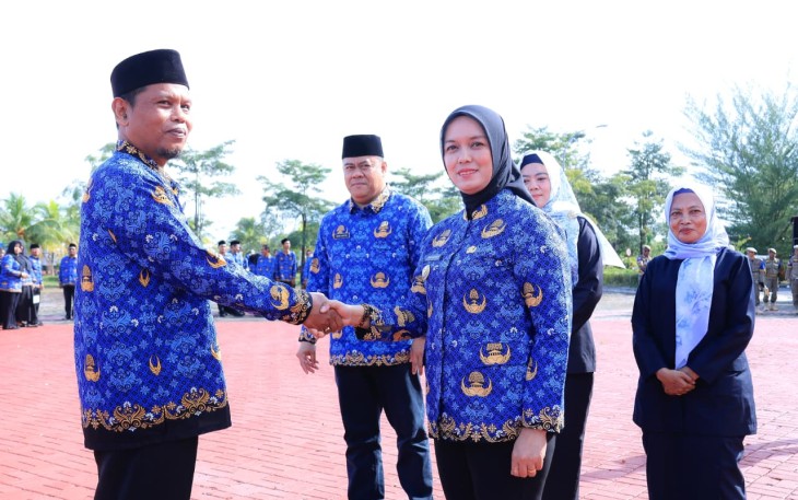 Wakil Bupati Bintan Pimpin Upacara Hari Kesaktian Pancasila Tahun 2025 Tingkat Kabupaten Bintan