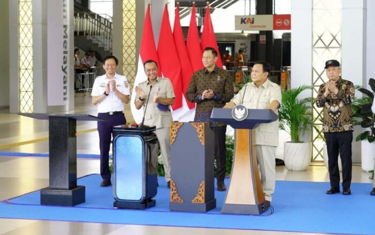 AHY Pastikan Pengembangan Kereta Api sebagai Konektivitas Nasional