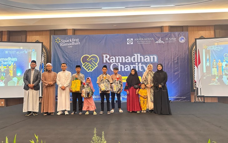 Acara Ramadan Charity, di Ballroom Anaya Azana Boutique Hotel Tawangmangu, Senin (1732025).
