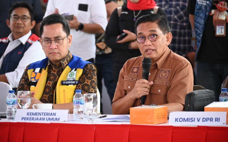 Anggota Komisi V DPR RI Bakri, saat memimpin Kunjungan Kerja Komisi V DPR RI ke Palembang, Sumatera Selatan, Jumat (21/2/2025)
