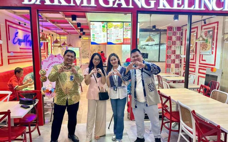 BRI Otista dan Bakmi Gang Kelinci Kolaborasi Dorong Pembayaran Digital