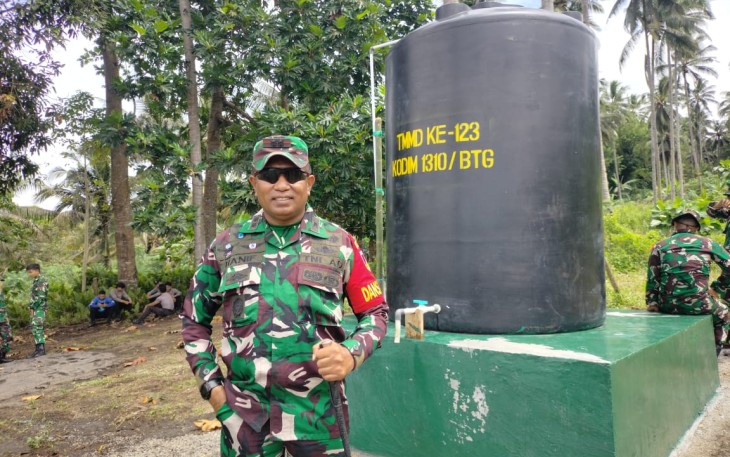 Dandim 1310/Bitung, Letkol Czi Hanif Tupen, S.T.,M.I.P