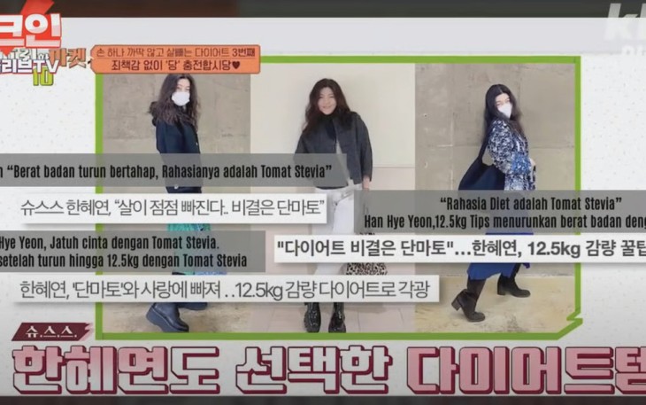 Camilan Sehat Selebriti Korea