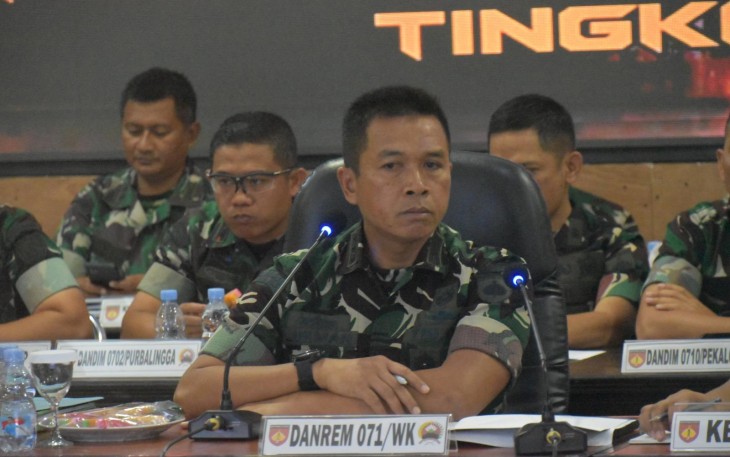 Danrem 071/Wijayakusuma Kolonel Inf Lukman Hakim 