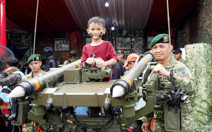 Stand Kostrad di Matra Fair 2025, Jakarta 