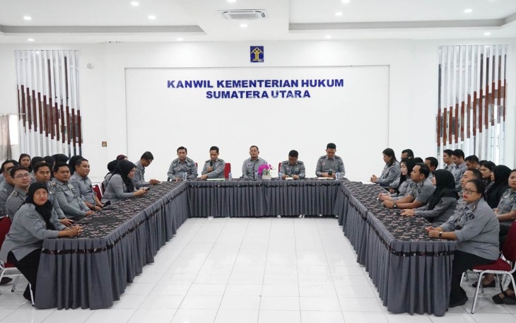 Sosialisasi pelayanan publik Kanwil Kemenkum Sumut 