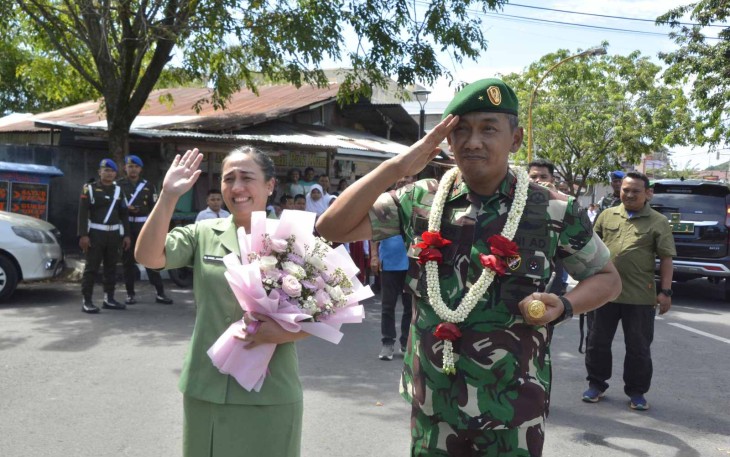 Pelepasan Brigjen TNI Jansen 