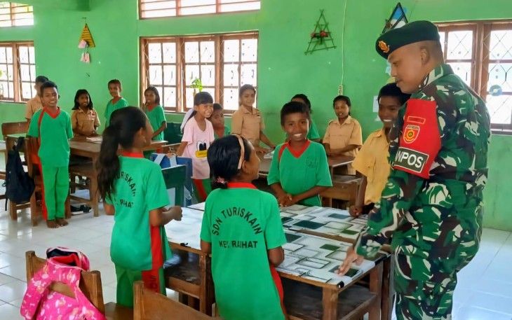 Wawasan kebangsaan sejak dini generasi penerus di perbatasan 