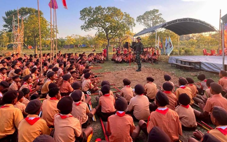 Pembinaan Pramuka di Perbatasan RI-RTDL 