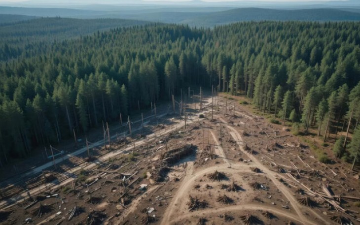 Deforestasi berkontribusi pada meningkatnya Gas Rumah Kaca