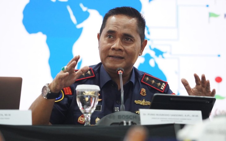 Direktur Jenderal Pengawasan Sumber Daya Kelautan dan Perikanan (PSDKP) Pung Nugroho Saksono (Ipunk)