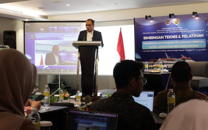 Direktur Sarana Prasarana dan Angkutan Sungai Danau dan Penyeberangan, Sigit Widodo.