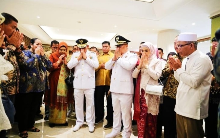 Ansar-Nyanyang Gelar Doa Bersama Sebelum Dilantik