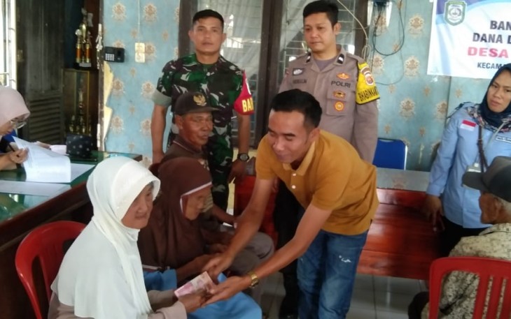 Desa Pematang Donok Salurkan BLT DD Tahun 2025