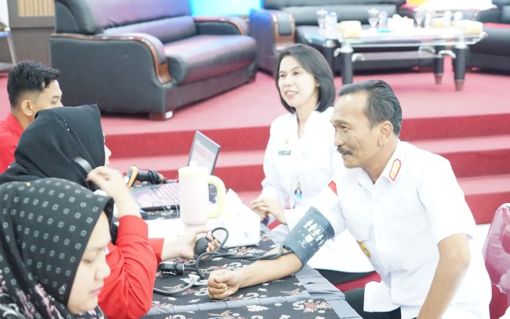 Semarakkan Hari Pangayoman ke-80 Tahun 2025 Kanwil Kemenkum Sumut Menggelar Kegiatan Kemanusiaan.
