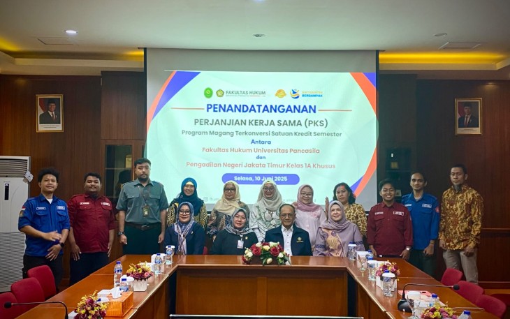 FH UP Teken Kerjasama dengan PN Jaktim
