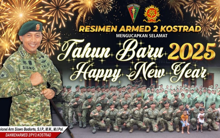 Danmenarmed 2 Kostrad Letkol Arm Siswo Budiarto 