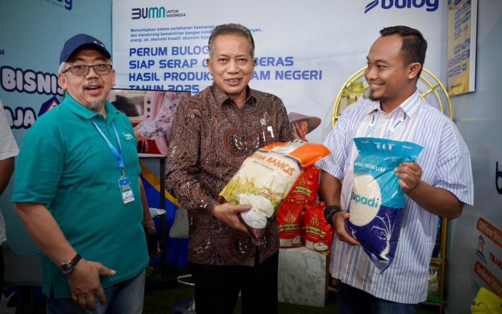 Wamenkop Ferry Juliantono saat penutupan munas Perpadi di Solo, Kamis (16/1)