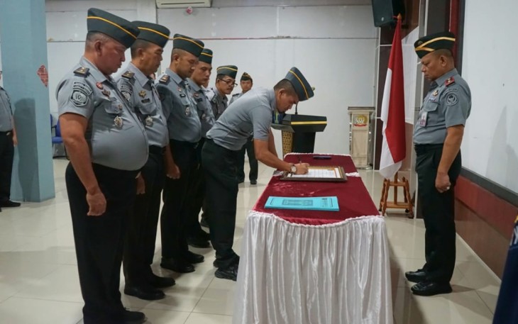 Lapas Kelas I Medan Tandatangan Perjanjian Kinerja Tahun 2025 dan Komitmen Bersama