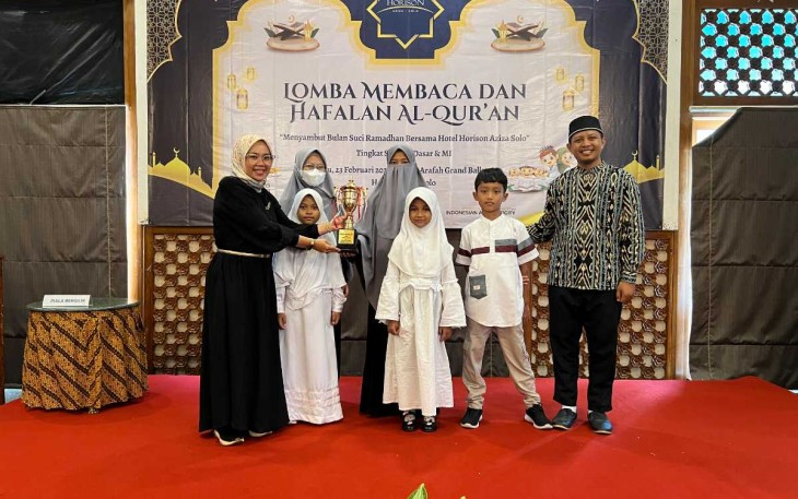 Lomba membaca dan hafalan Al-Qur'an di Hotel Horison Aziza Solo 