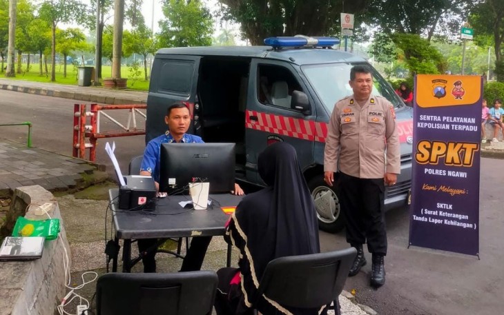Yanling gratis polres Ngawi