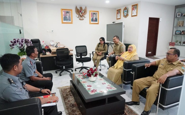 Audiensi Kementerian Hukum Sumut Bersama Biro Hukum Setda Provsu