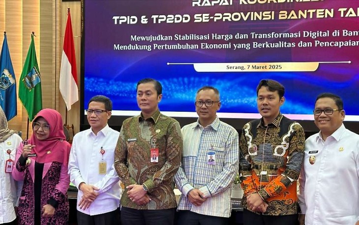 Rakor TPID dan TP2DD Banten 2025