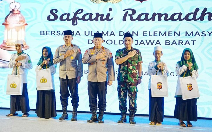 Kapolri Jenderal Listyo Sigit Prabowo safari ramadan di Jawa Barat 