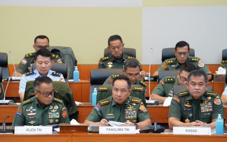 Kapuspen TNI Sampaikan Keterangan Tertulis.
