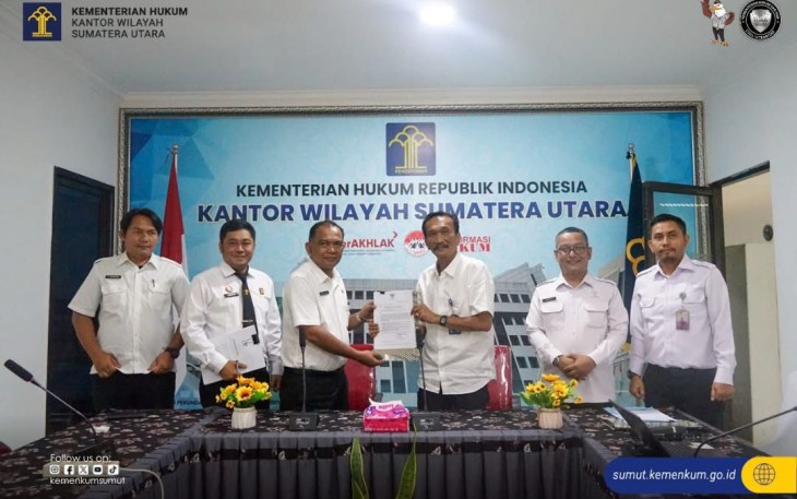 Kakanwil Kemenkum Sumut Gelar Harmonisasi Terhadap Dua Ranperwal Kota Tebing Tinggi.