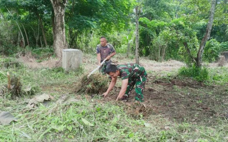 Penyiapan lahan Ketahanan pangan 