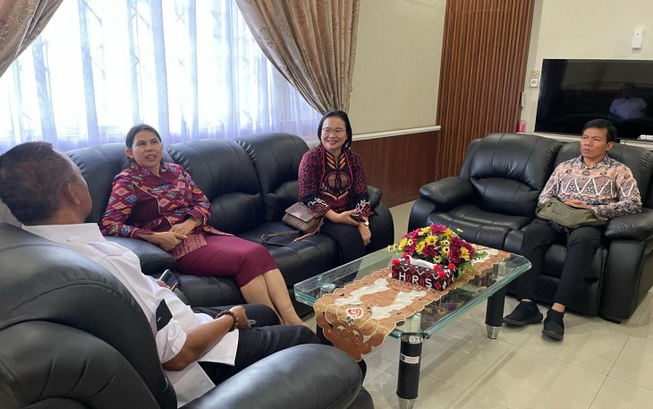 Kakanwil Kementerian HAM Sumut Flora Nainggolan Lakukan Kunjungan ke Ditjenpas Sumut