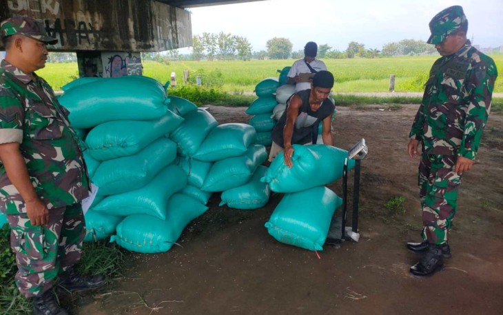 Penyerapan gabah petani desa binaan 