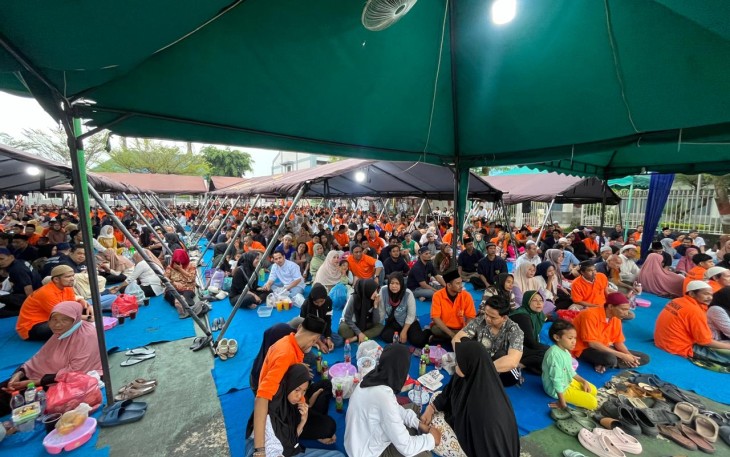 Silaturahmi Bulan Ramadan 1446 H di Rutan Kelas I Medan Bersama Keluarga Warga Binaan.